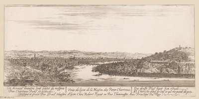 View of Lyon from the Carthusian Monastery by Israël Silvestre