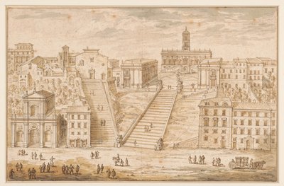 The Capitol in Rome by Israël Silvestre