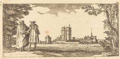 General Plan of the Castle and Small Park of Vincennes by Israël Silvestre