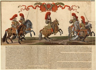 Grand Cavalcade Given in Paris in 1662, 1670 by Israël Silvestre the Younger