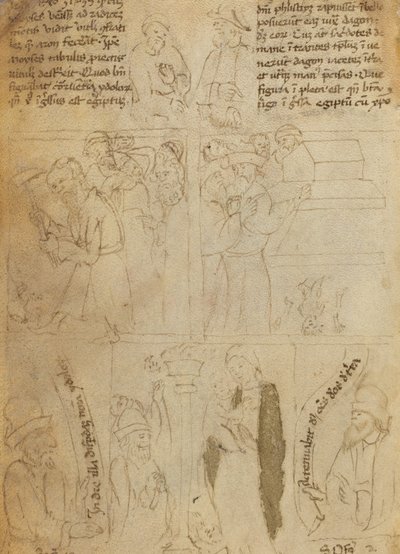 The Destruction of the Egyptian Idols by Italian 15th Century