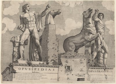 Opus Filiae... Opus Praxitelis by Italian 16th Century