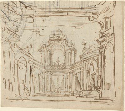 Stage Design by Italian 18th Century