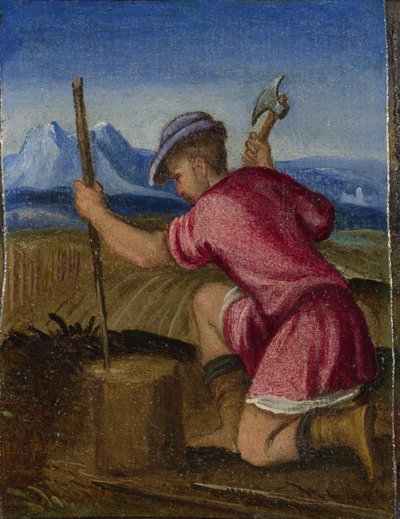 The Labours of the Months: February by Italian Master