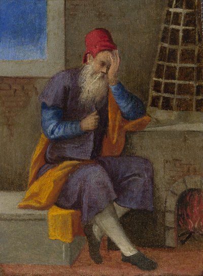 The Labours of the Months: January by Italian Master