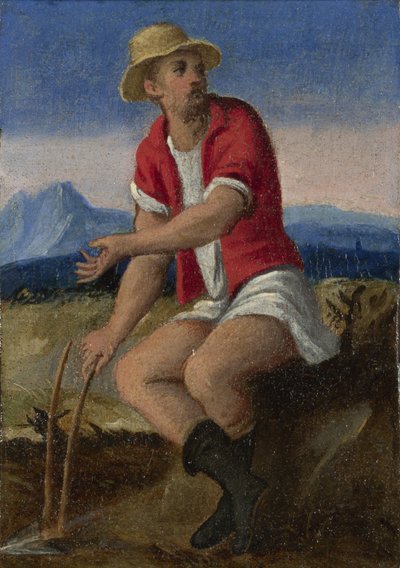The Labours of the Months: October by Italian Master
