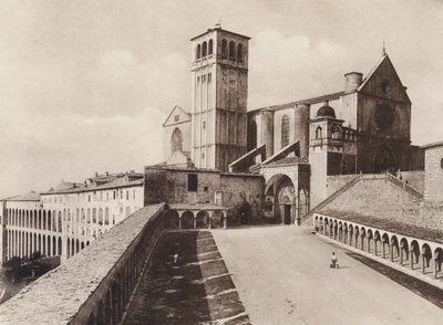 Assisi: Basilica of St. Francis by Italian Photographer