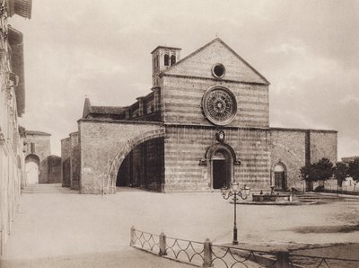 Assisi: Church and Convent of St. Clare, Filippo da Campello by Italian Photographer