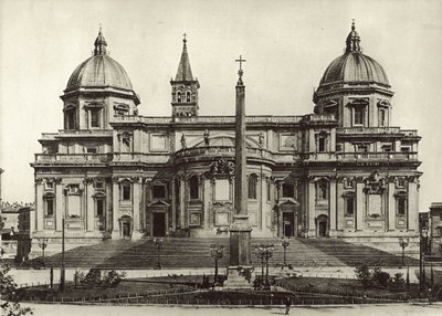 Basilica of St. Mary Major, The Tribune by Italian Photographer
