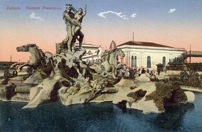 Catania, Italy, Fontana Proserpina by Italian Photographer