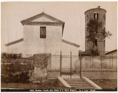 Church of St Mary Major, Ravenna, Emilia-Romagna, Italy, photograph by Pietro Poppi by Italian Photographer