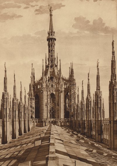 Duomo di Milano: Main Spire by Italian Photographer
