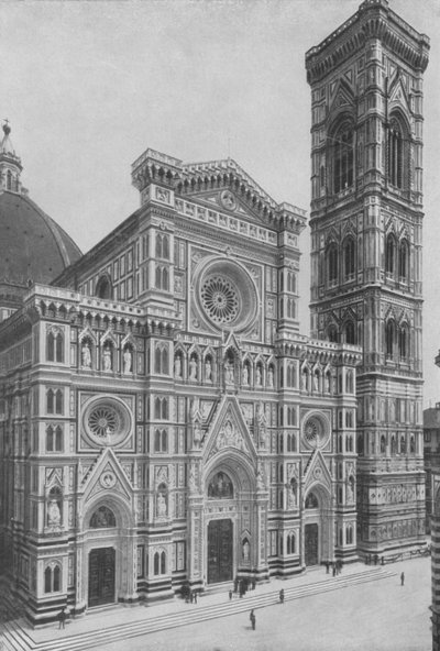 Florence, Duomo and Campanile by Italian Photographer