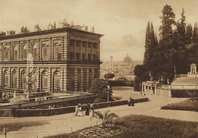 Florence: Palazzo Pitti, Parte Posteriore by Italian Photographer