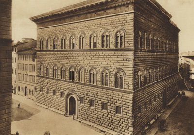 Florence: Palazzo Strozzi by Italian Photographer