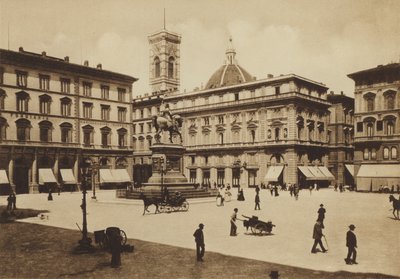 Florence: Piazza Vittorio Emanuele by Italian Photographer