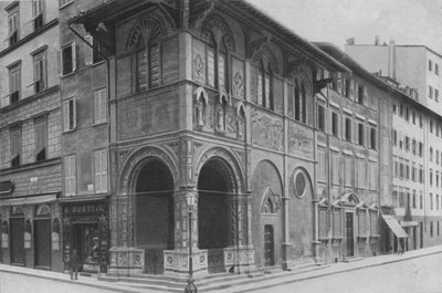 Florence, Loggia del Bargello by Italian Photographer