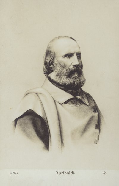 Giuseppe Garibaldi by Italian Photographer