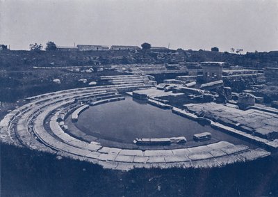 Italy: Syracuse, Ruins of the Graeco-Roman Gymnasium by Italian Photographer