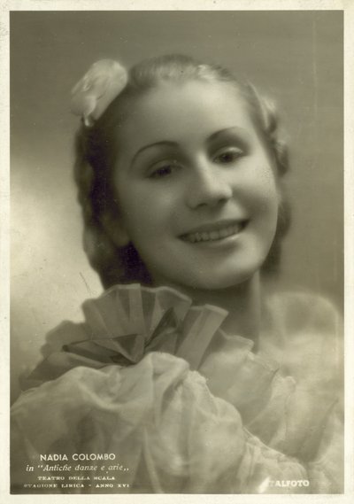Nadia Colombo, Italian Ballerina by Italian Photographer