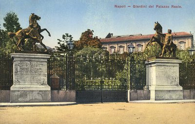 Naples, Italy, Giardini Del Palazzo Reale by Italian Photographer