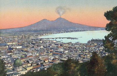 Naples, Italy, Vesuvius by Italian Photographer