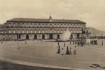 Naples: Royal Palace by Italian Photographer