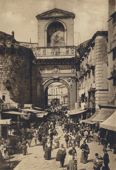 Naples: Porta Capuana by Italian Photographer