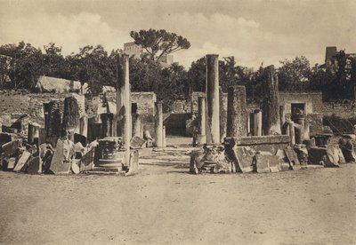 Naples: Pozzuoli, Temple of Serapis by Italian Photographer