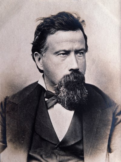 Portrait of Italian composer Amilcare Ponchielli by Italian Photographer
