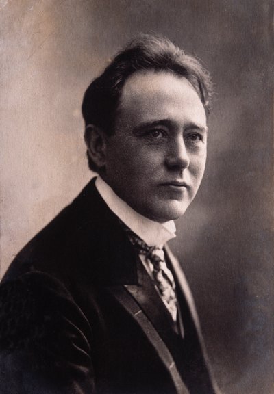 Portrait of Austrian composer and conductor Felix von Weingartner by Italian Photographer