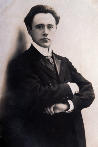 Portrait of Austrian composer and conductor Felix von Weingartner by Italian Photographer