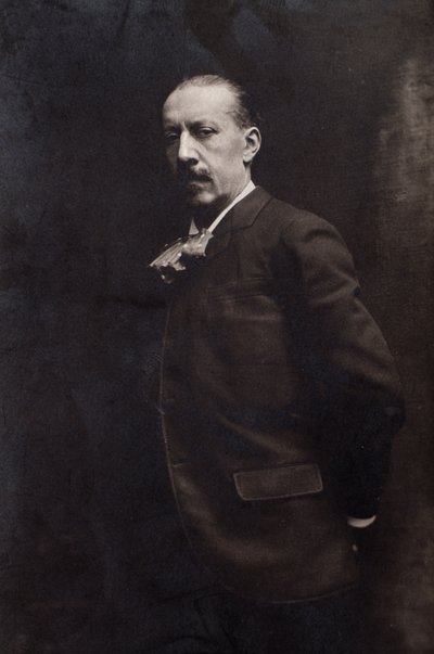 Portrait of Charles Maria Widor by Italian Photographer