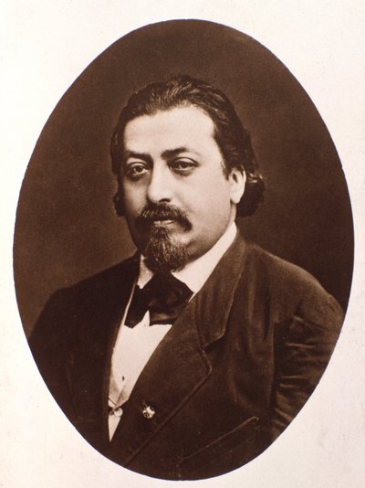 Portrait of Polish composer Henryk Wieniawski by Italian Photographer
