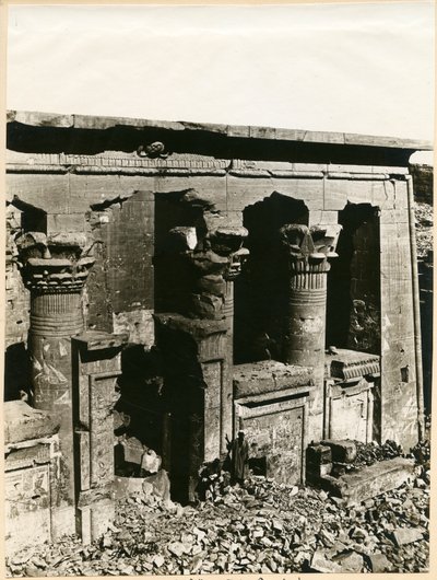 Pronaos of the Temple of Mandulis, Kalabsha, Egypt by Italian Photographer