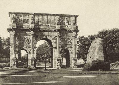 Roman Forum, Arch of Constantine by Italian Photographer