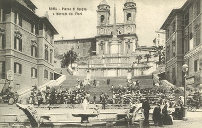 Rome, Italy, Piazza Di Spagna by Italian Photographer