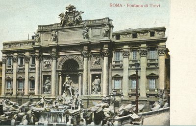 Rome, Italy, Trevi Fountain by Italian Photographer