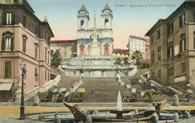 Rome, The Spanish Steps by Italian Photographer