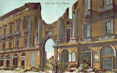 Ruins of the Porta di Messina by Italian Photographer
