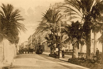 San Remo, Corso Imperatrice by Italian Photographer