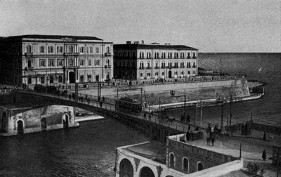 Taranto, Corso Due Mari, Swing Bridge by Italian Photographer
