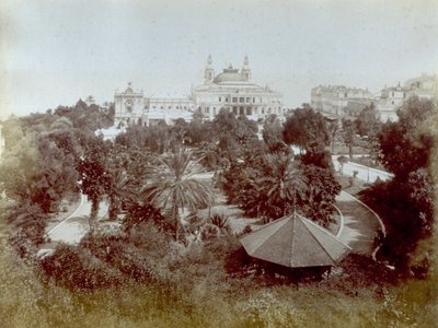 The Boulengrins Gardens annexed to the Casino in Montecarlo by Italian Photographer