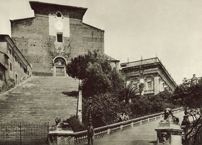 The Church of St. Mary Aracoeli by Italian Photographer