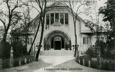 The Hungarian Pavilion at the International Exposition of Art, Venice by Italian Photographer