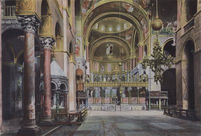 Venice, Interior of St. Mark