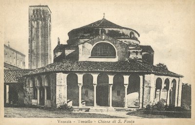 Venice, Torcello, Chiesa Di S Fosca by Italian Photographer