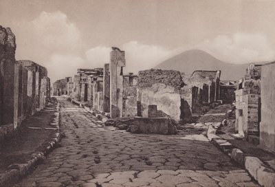 Consular Road, Gate of Herculanum (Via Consolare e Porta Di Ercolano) by Italian Photographer
