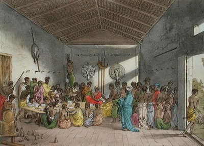 A Banquet in Abyssinia, plate 11 from 