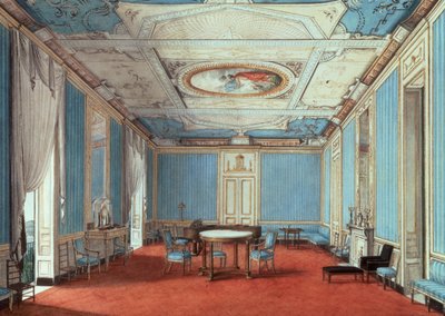 A Drawing Room in a Palazzo, Naples, c.1810 by Italian School